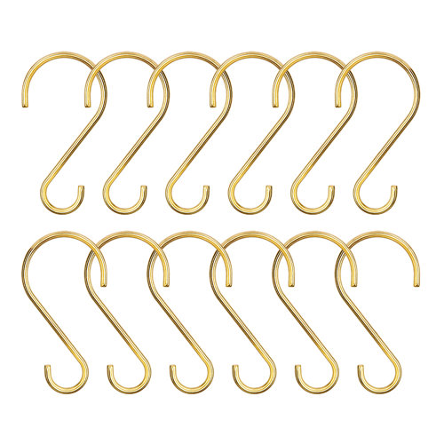 Gold Shower Curtain Hooks You'll Love Wayfair